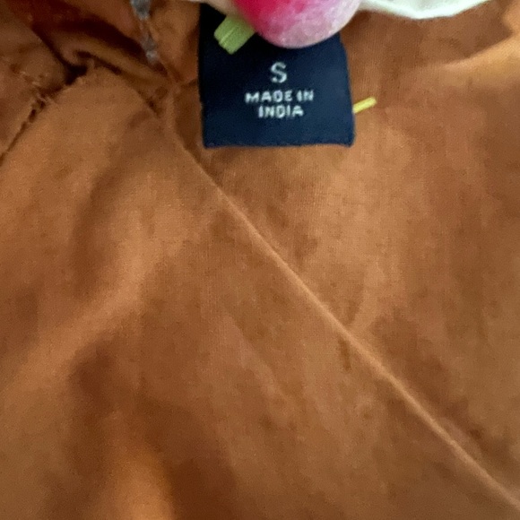 EUC universal thread khaki floral midi length dress - Picture 4 of 6